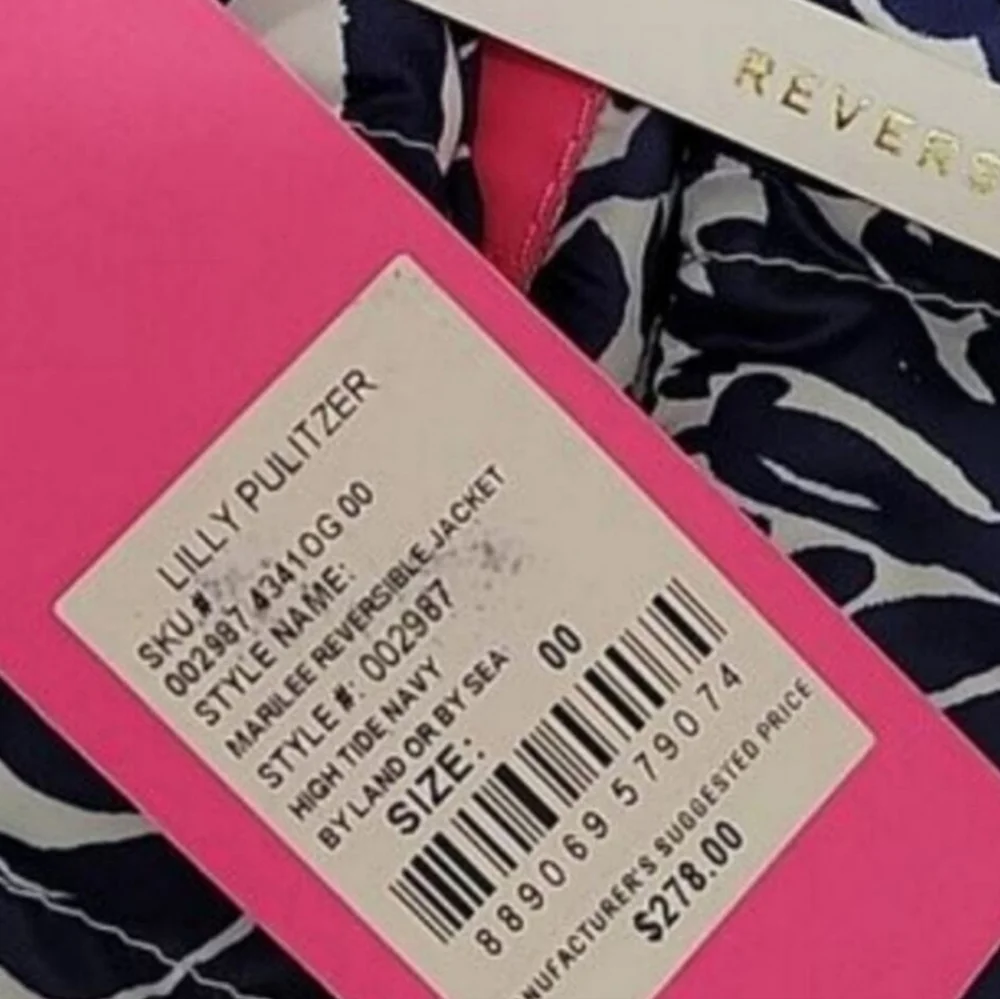 Lilly Pulitzer Marlee Reversible Jacket - Picture 10 of 10